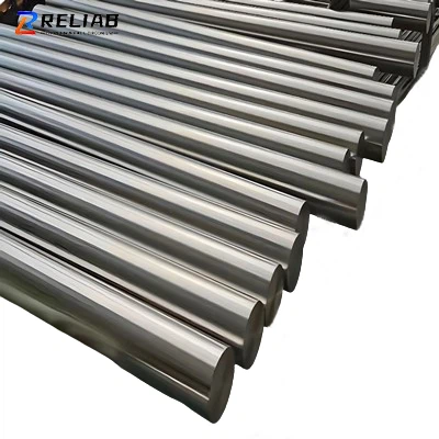 ASTM B348 Bar Pusingan Titanium