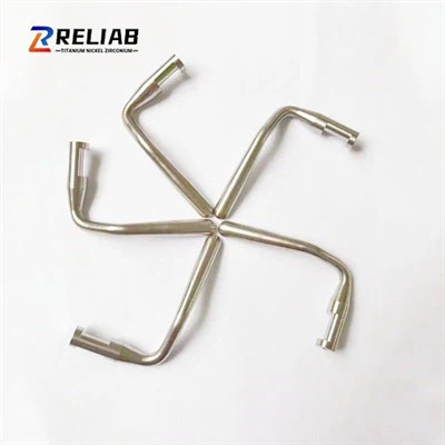 Bahagian lentur titanium rod