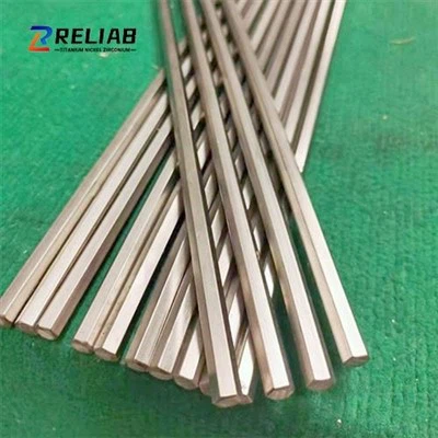 GR2 Titanium Hexagonal Rod