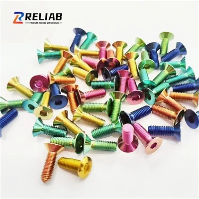 Bolt Aloi Titanium Serbaguna Anodized