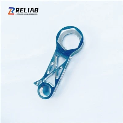 Bahagian Pengilangan CNC Titanium Damsyik
